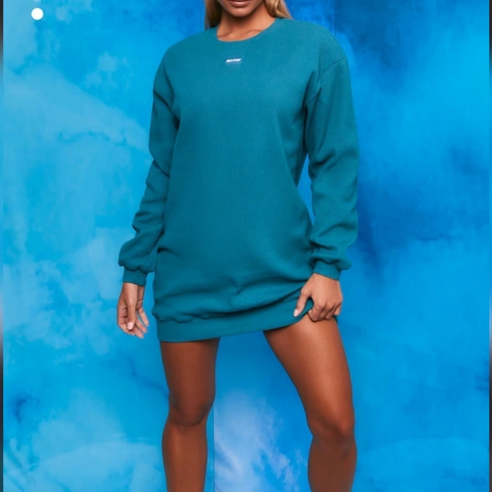 Long Sleeve Sweatshirt Dress